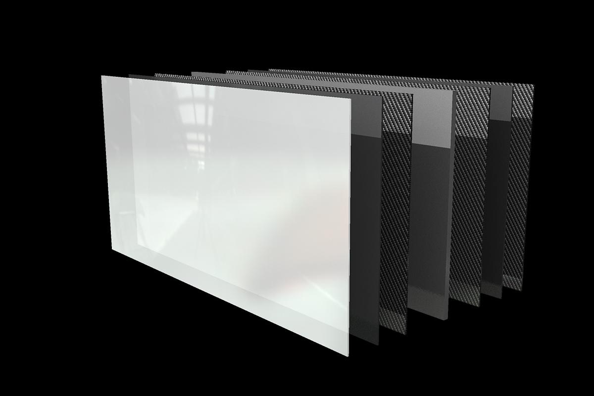 OK, it's not a great image, but it is what it's supposed to be: a graphene radiator.