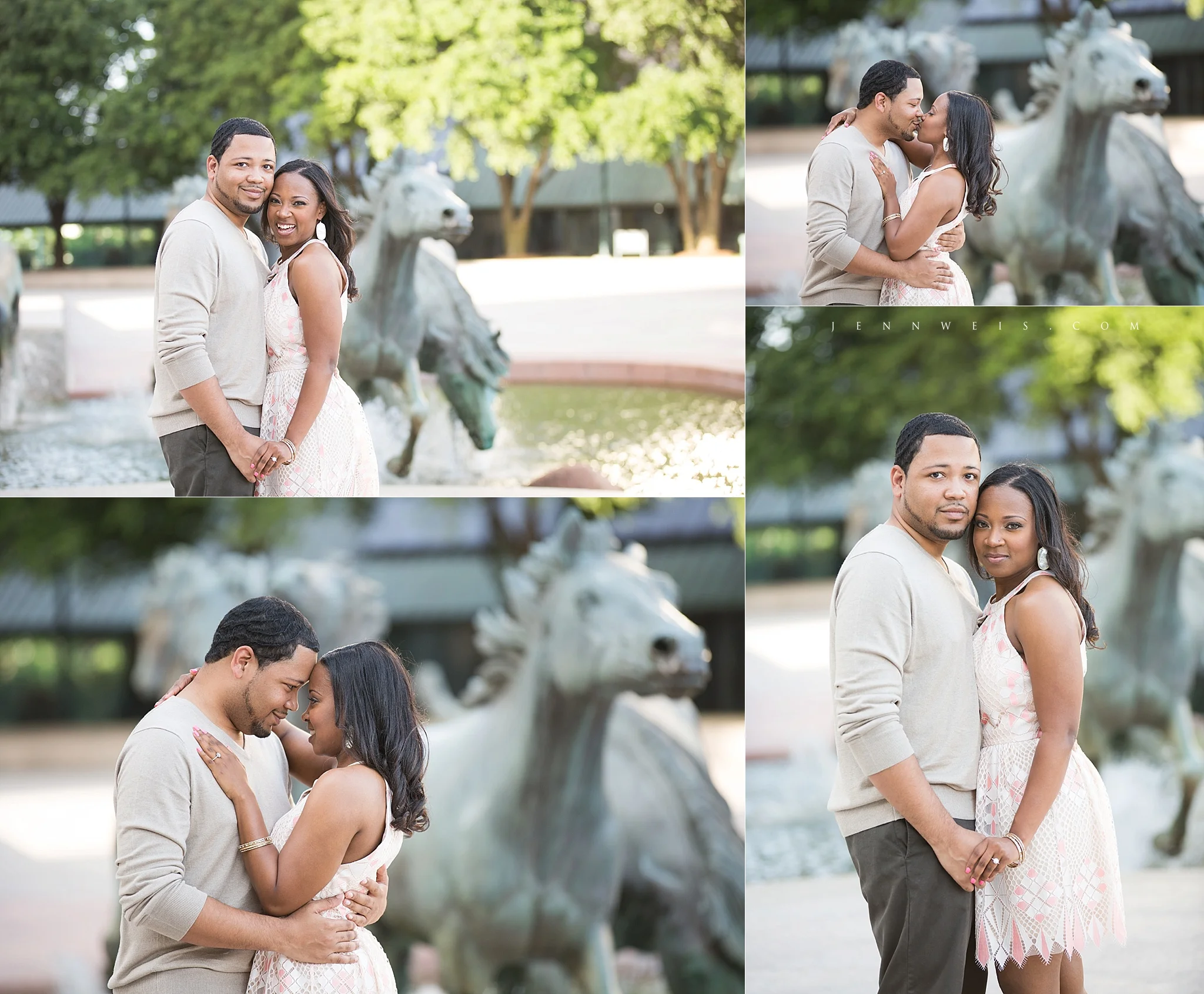 las colinas engagement session