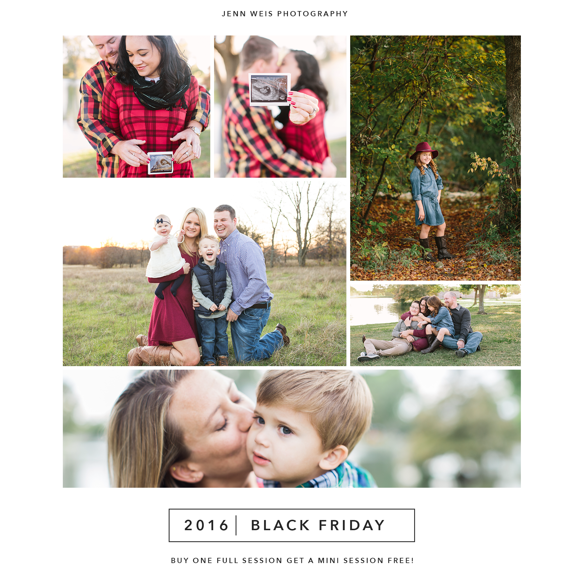 BOGO Black Friday Special 2016 | Dallas, TX wedding & family photographer