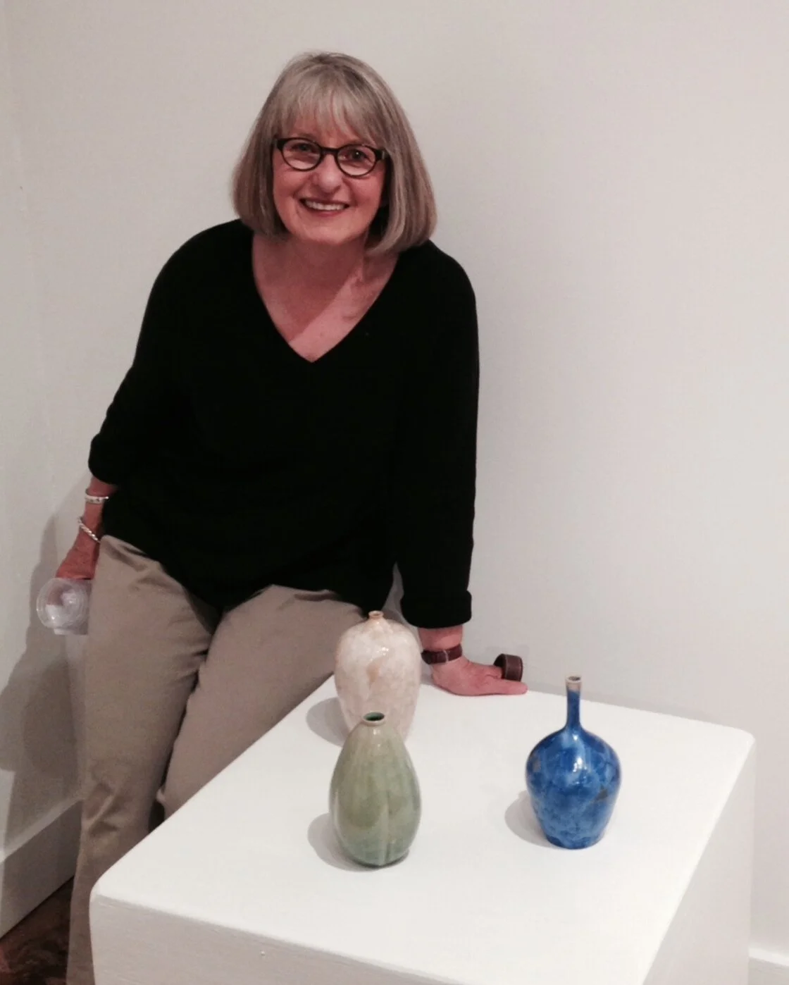 Janet Stewart, accomplished potter!