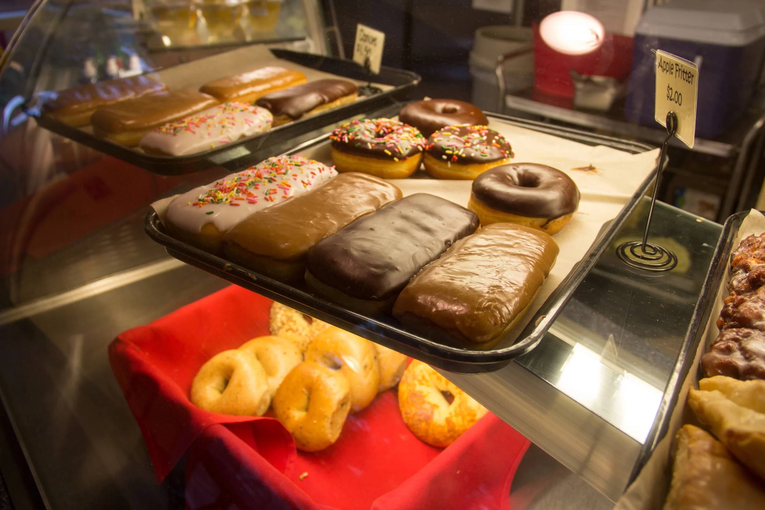 If you don't love donuts (doughnuts?) we can never truly be friends. This was taken at the campus espresso bar, Cafe Allegro.