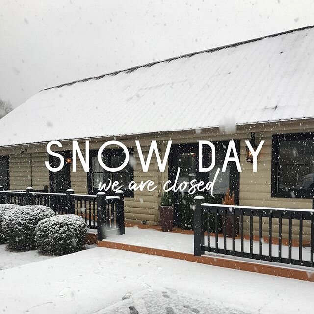 Snow Day ❄️ We are closed today due to the snow. You can book online 24/7 at jthomassalonandspa.com