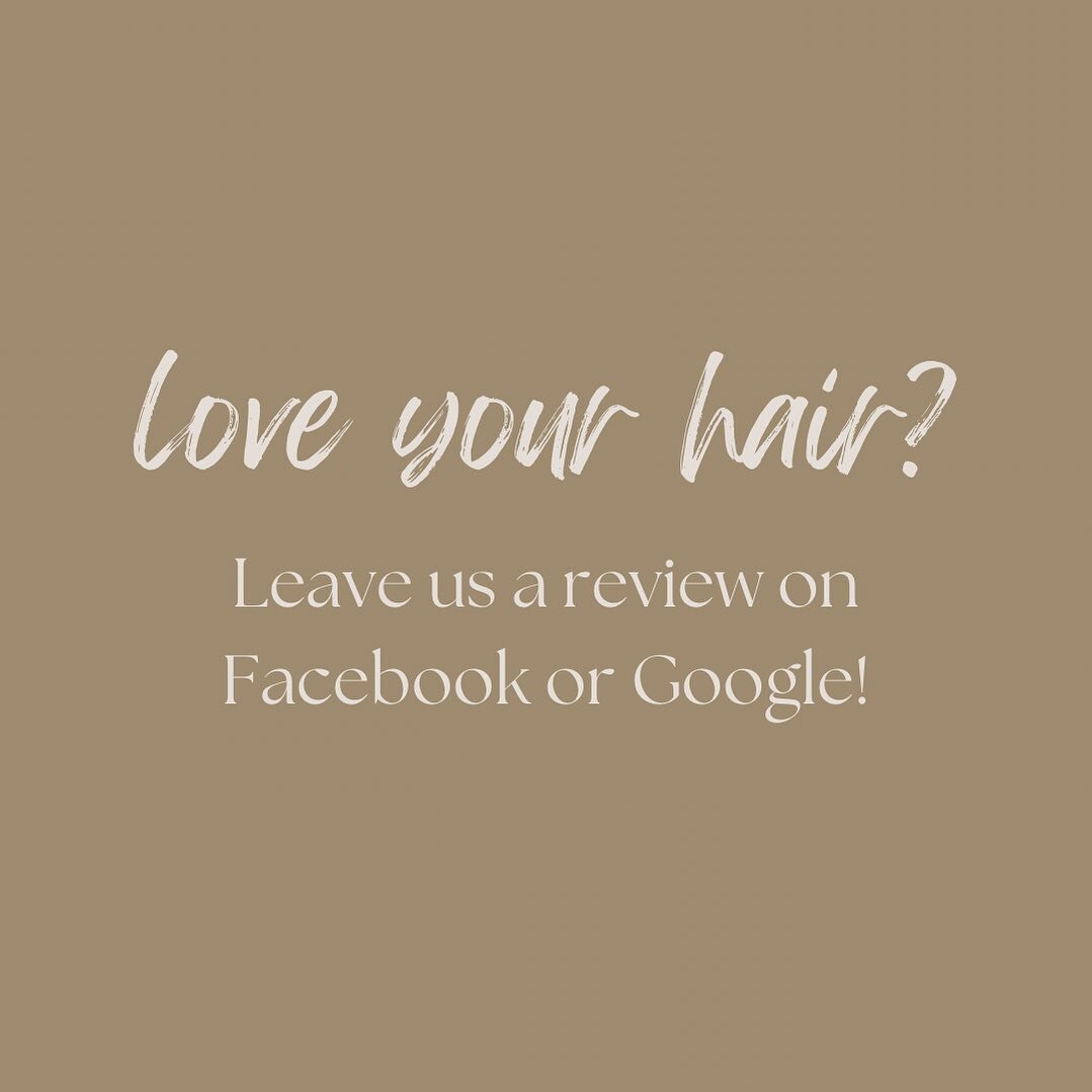 Love your hair? Leave us a review!

Google Page &bull; J. Thomas Salon
Facebook Page &bull; J. Thomas Salon and Spa

Thank you so much + have a great weekend! 🫶🏽