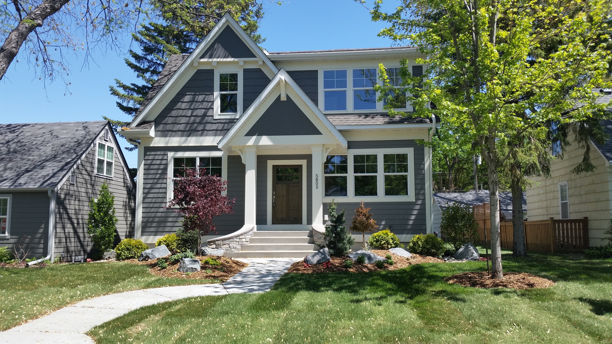 Home for Sale in Minneapolis. 5805 Morgan Ave S, Minneapolis Minnesota, 55419 MLS#4583120 - Front Yard