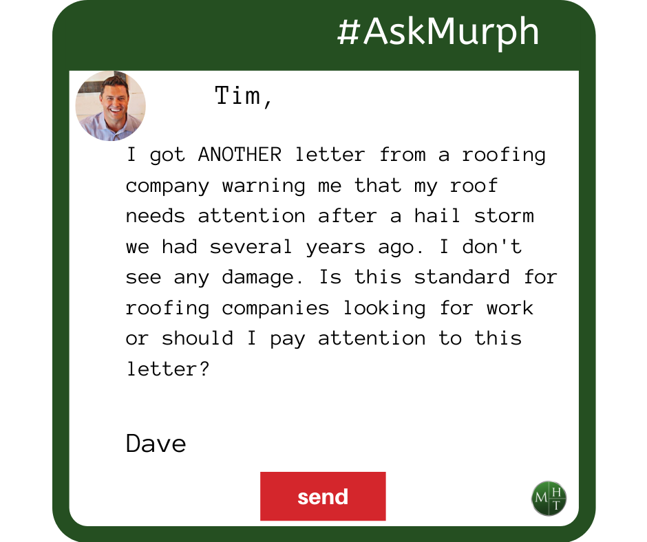 #AskMurph: Am I Getting Scammed by a Roofing Company? (VIDEO)