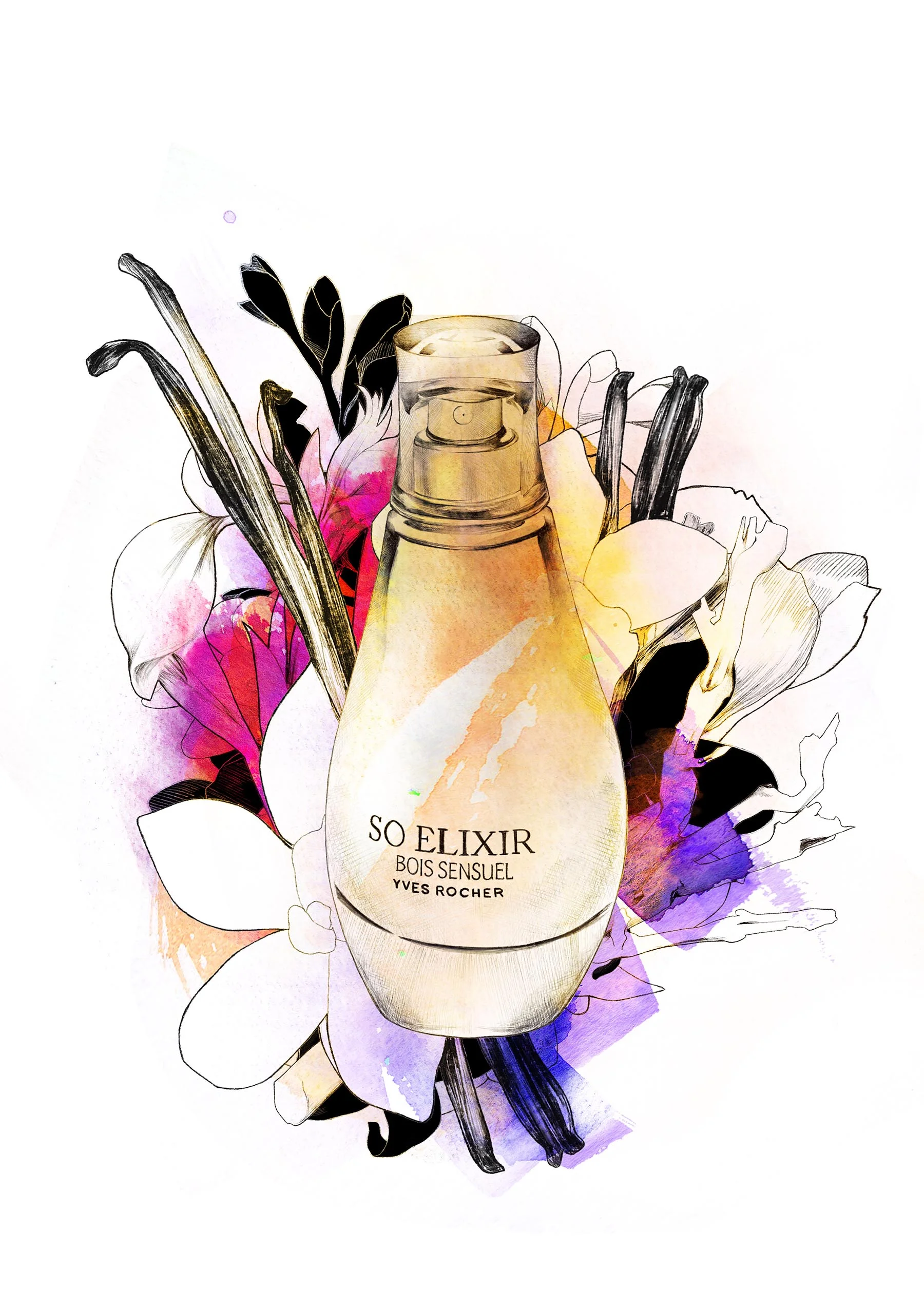 Digital communication for Yves Rocher - So Elixir