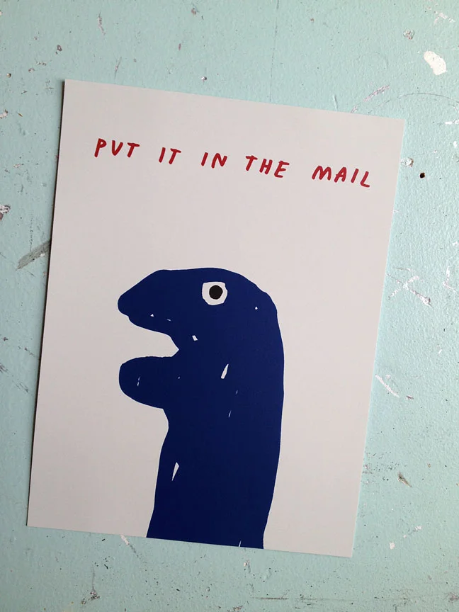 Screenprint from How We Saved The Post Office , $55.15