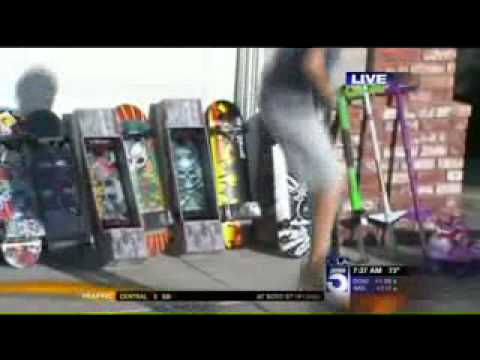 KTLA Making Your Own Skate Park 7AM