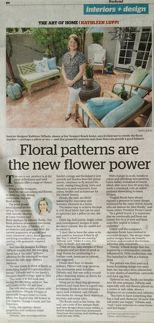 Laura Ashley featured in the Los Angeles Times
