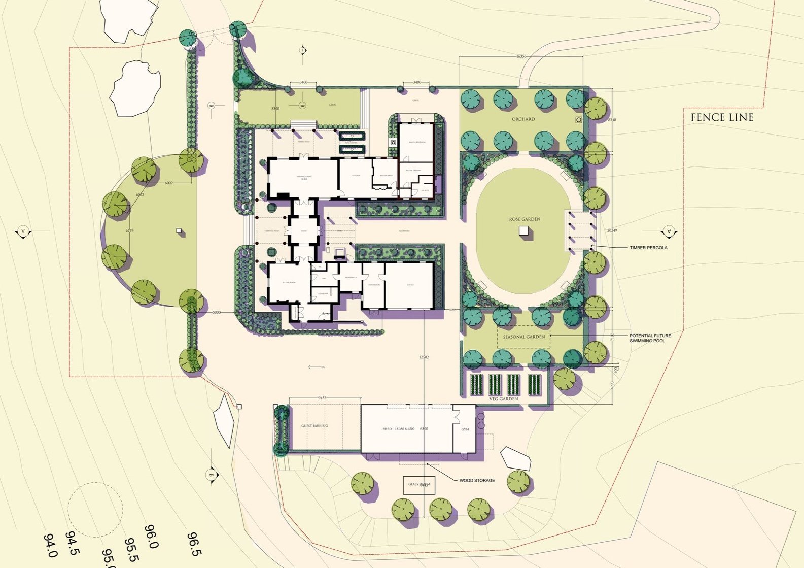 Concept landscape plan