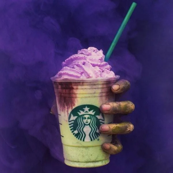 Starbucks Zombie Frappuccino. Obtained from E! Online.