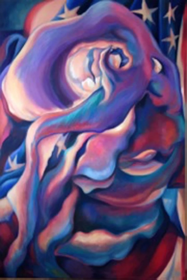 Paula Crawford, Glory, oil on canvas'48"x72" Price $4000