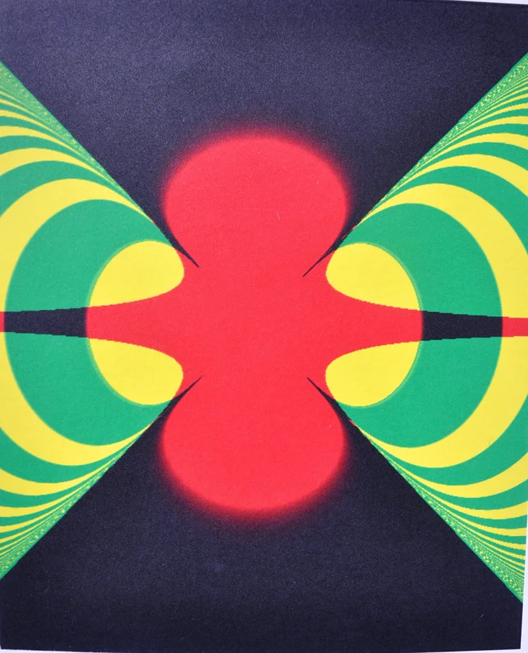 Alan Singer, Pull Both Ways ,Transfer monoprint,$700