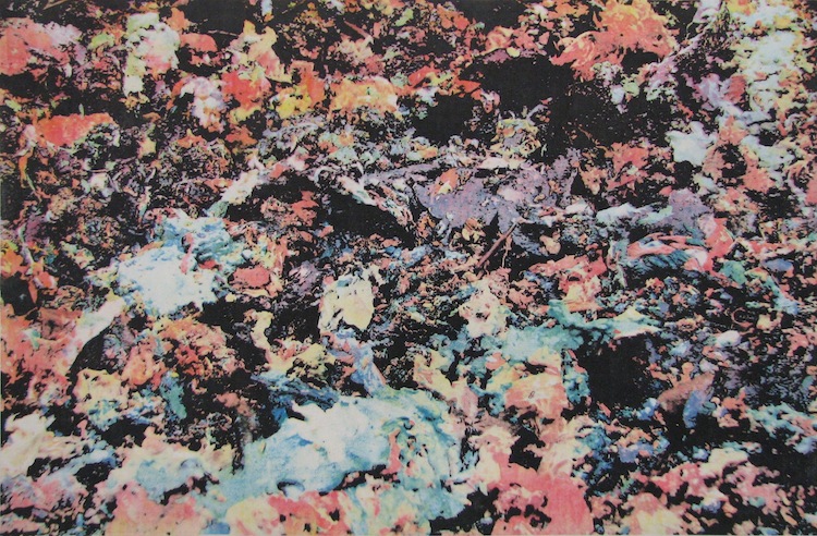 Joseph Tarantelli, "Particles I", 3 color intaglio-type, $300.