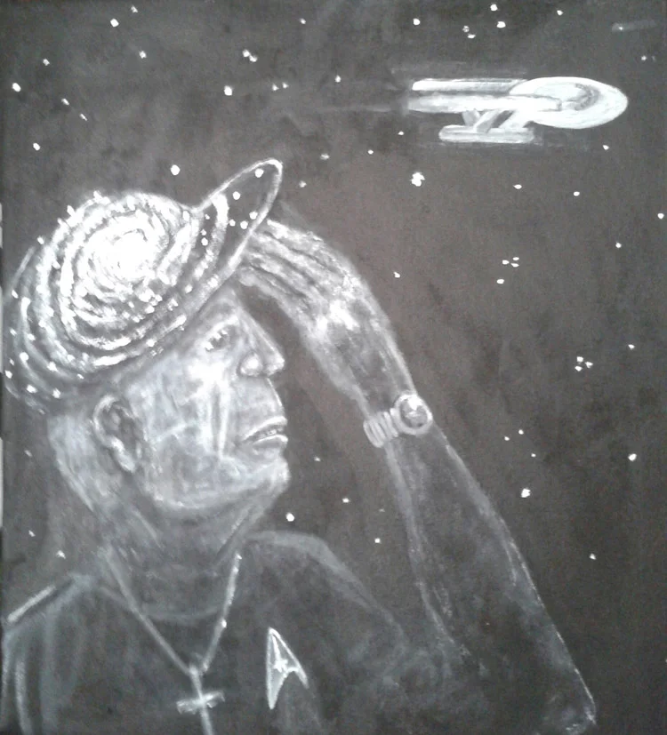 Will Page, "Live Long and Prosper", Acrylic, $1100