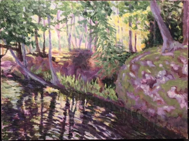 Denise Heischman, Quie t, Acrylic, $325