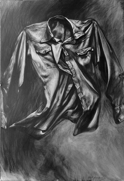 Robert Heischman, Nightshirt 1, Graphite, $1800.