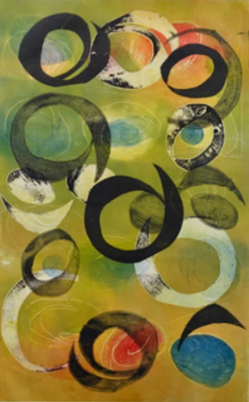 Claudia Mejia-Willett, Untitled, Monoprints,150.