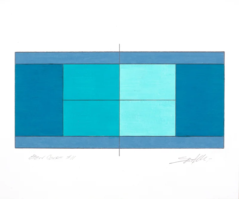 Open Court #11 by Bill Santelli