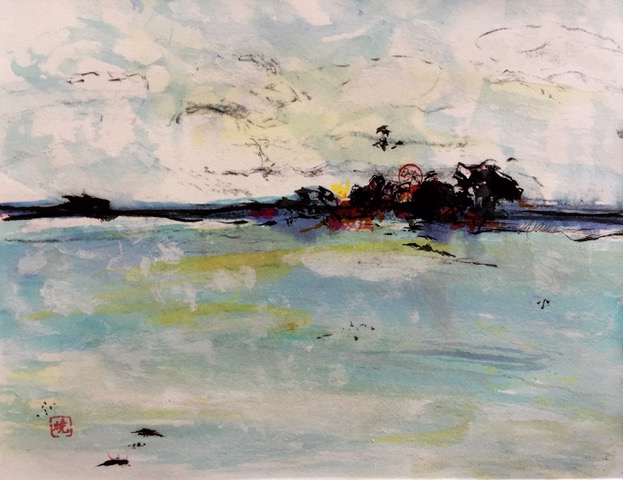 Across the Water by Dawn Robinson