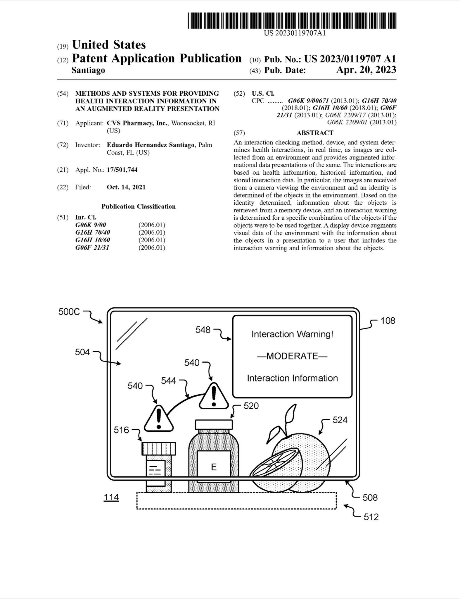 Augmented Reality Patent