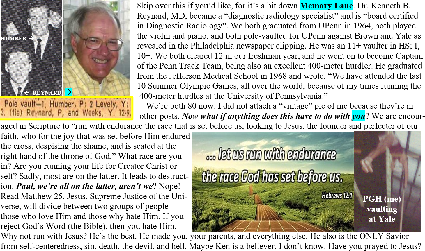 Is there a science to pole vaulting? Does science KNOW what happens