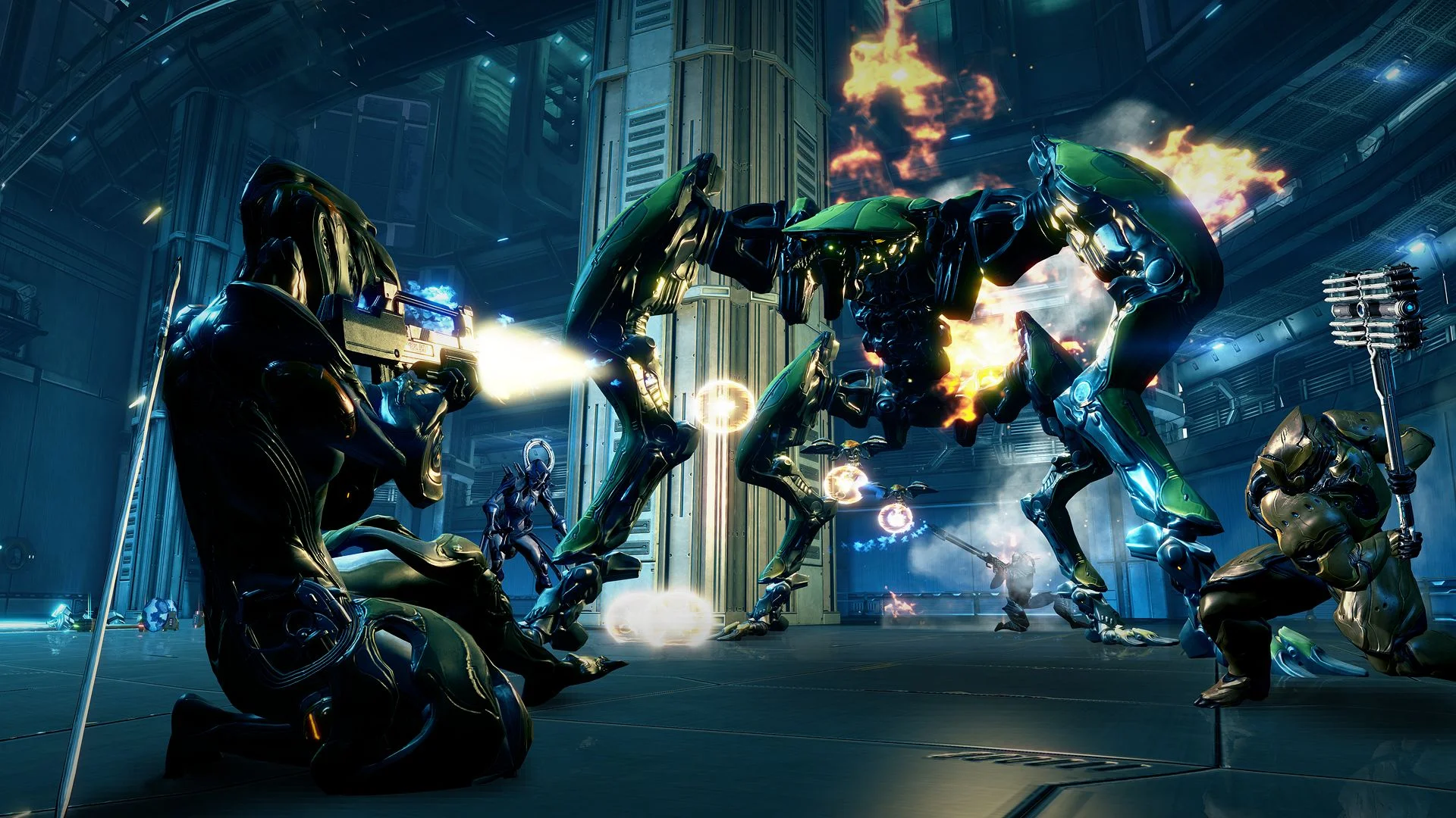 This is Warframe, Digital Extreme's other game.