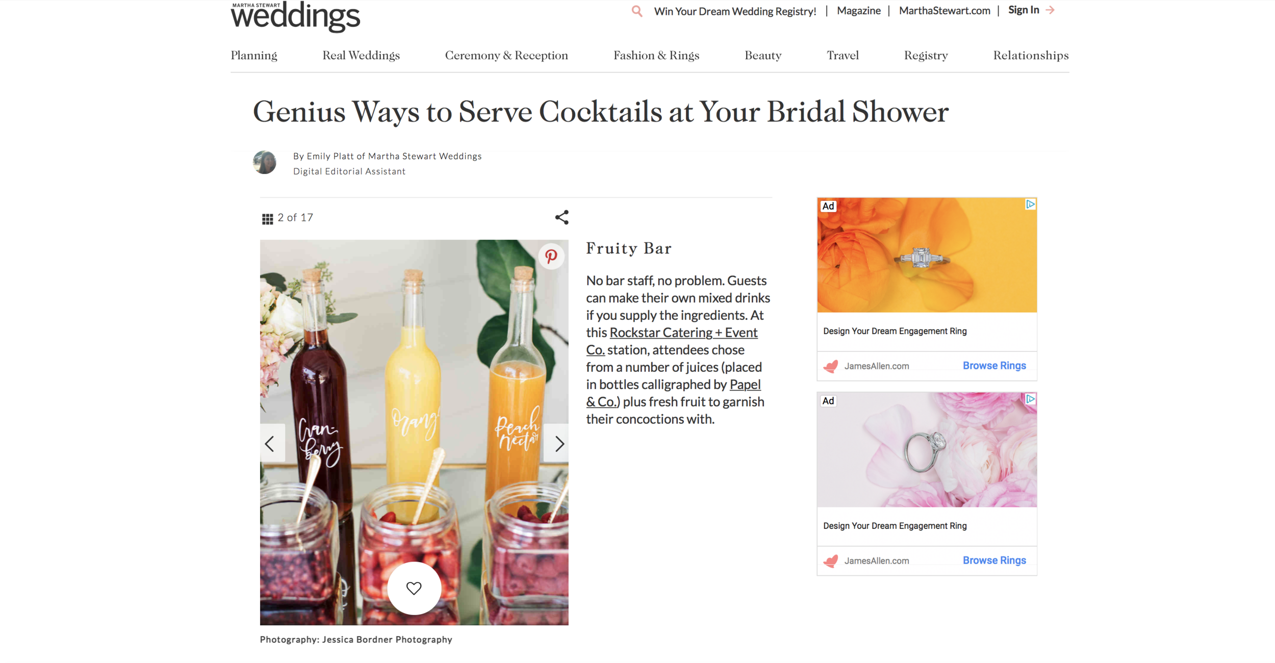 Martha Stewart Weddings 