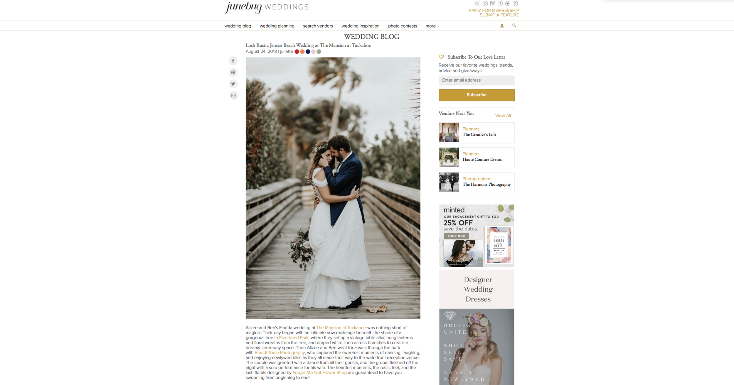 Junebug Weddings 