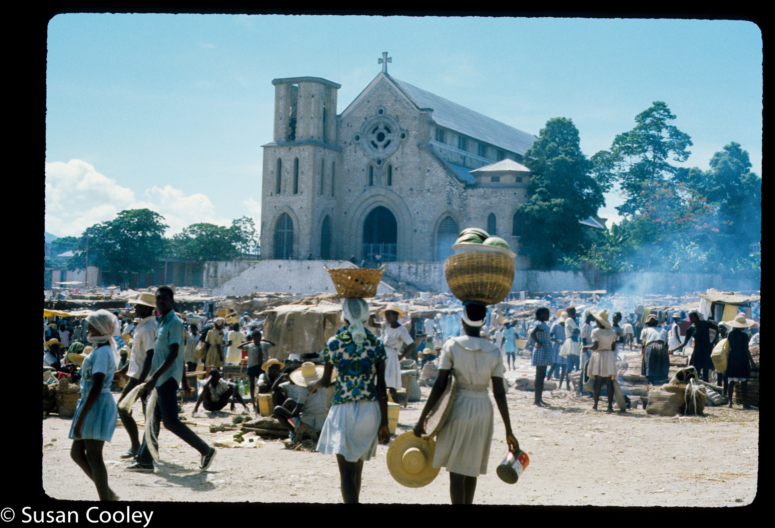 Petite Rivierre market day, Haiti, 1974