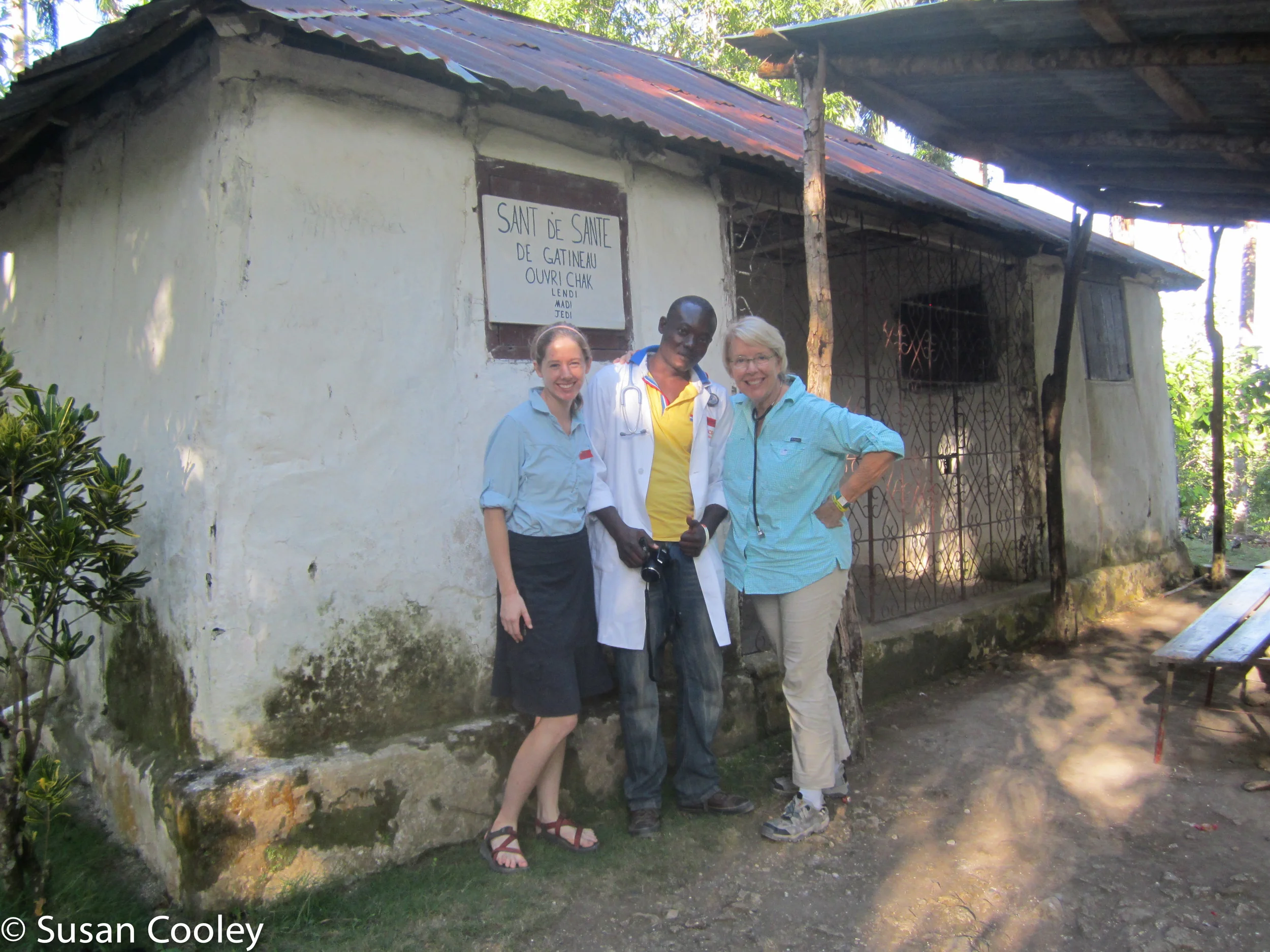 Susan and nurse/daughter, Mary - Jacmel, Haiti 2013