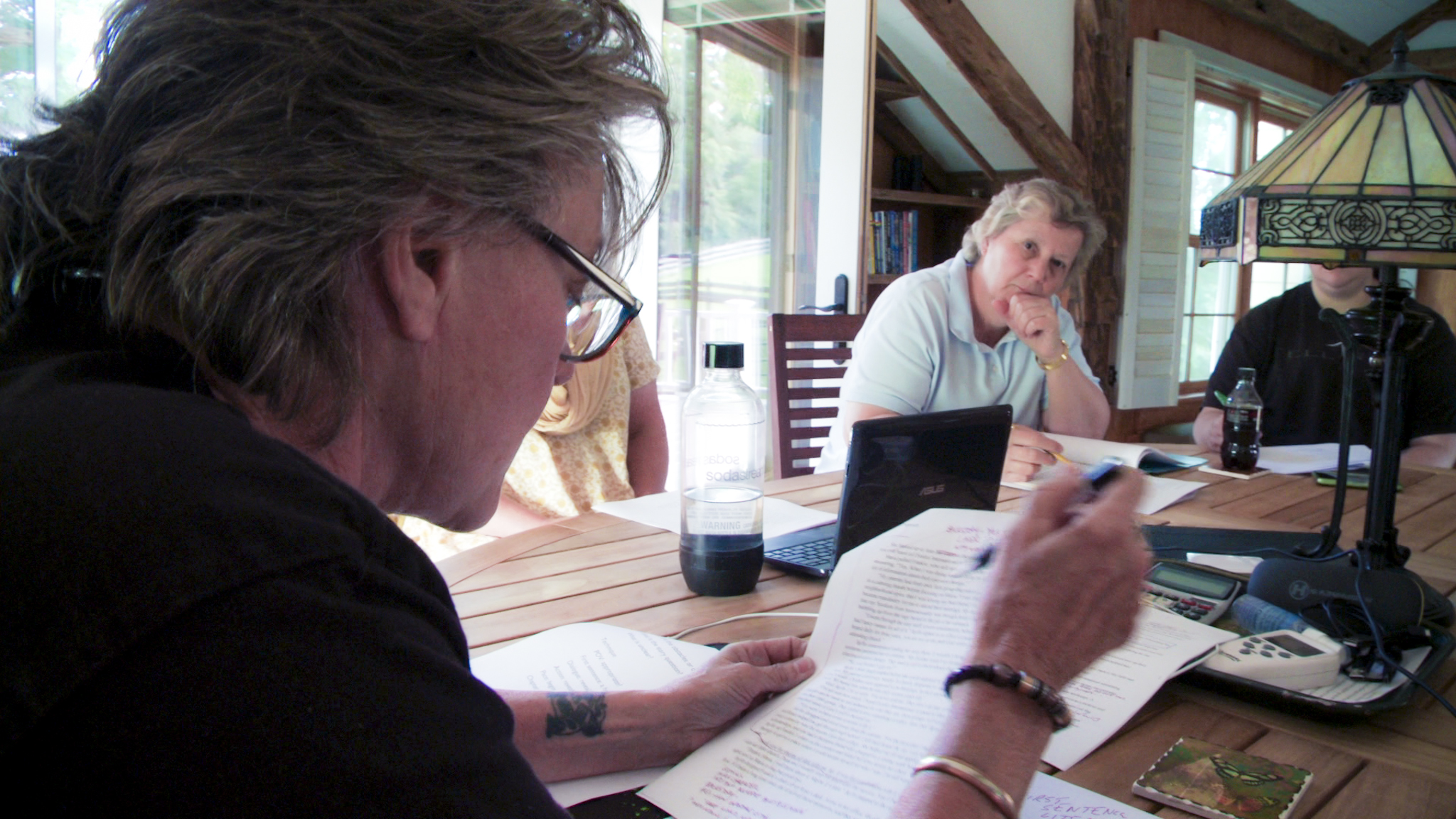 Critique session with Radclyffe