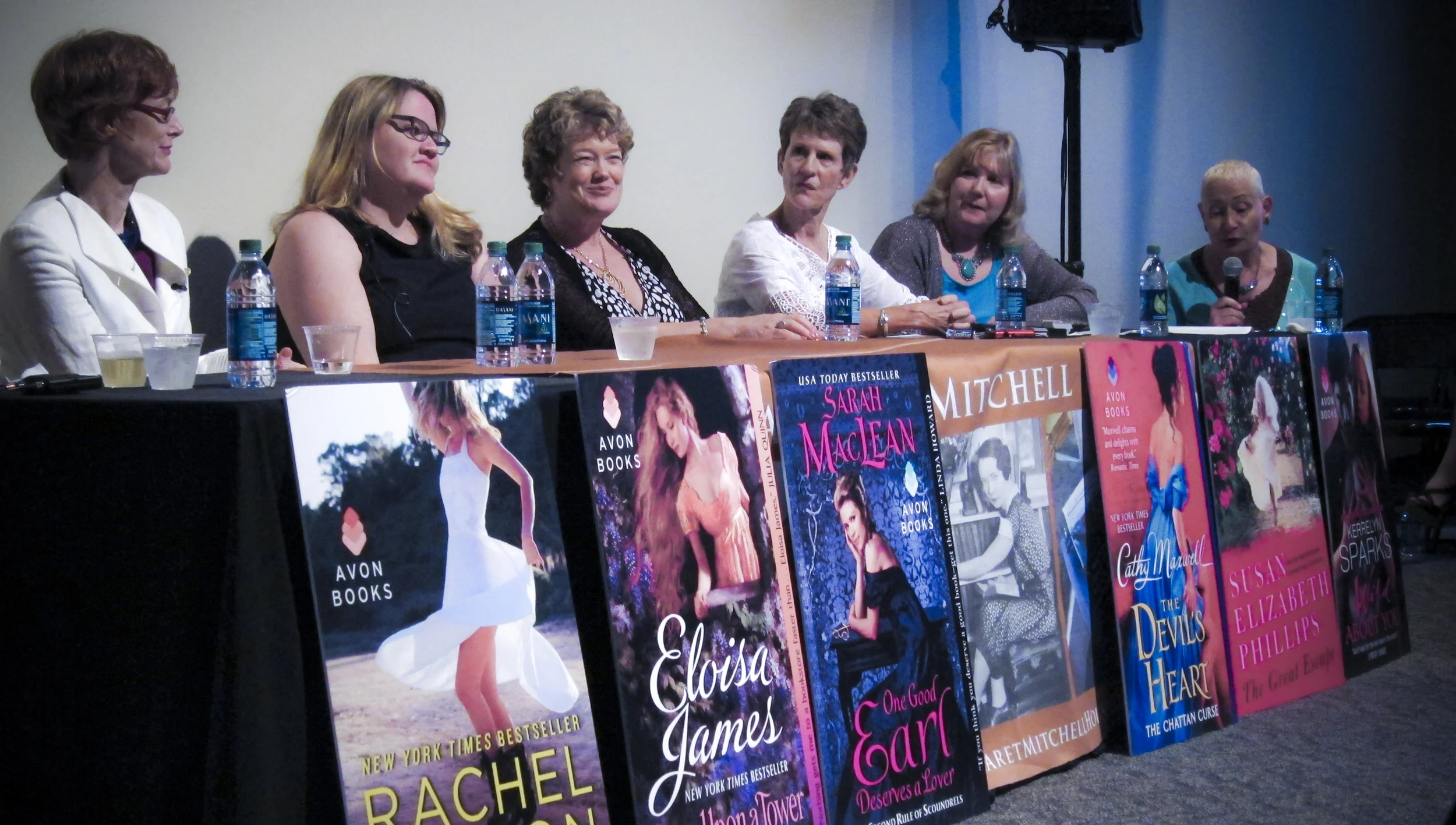 Avon authors at Margaret Mitchell’s house