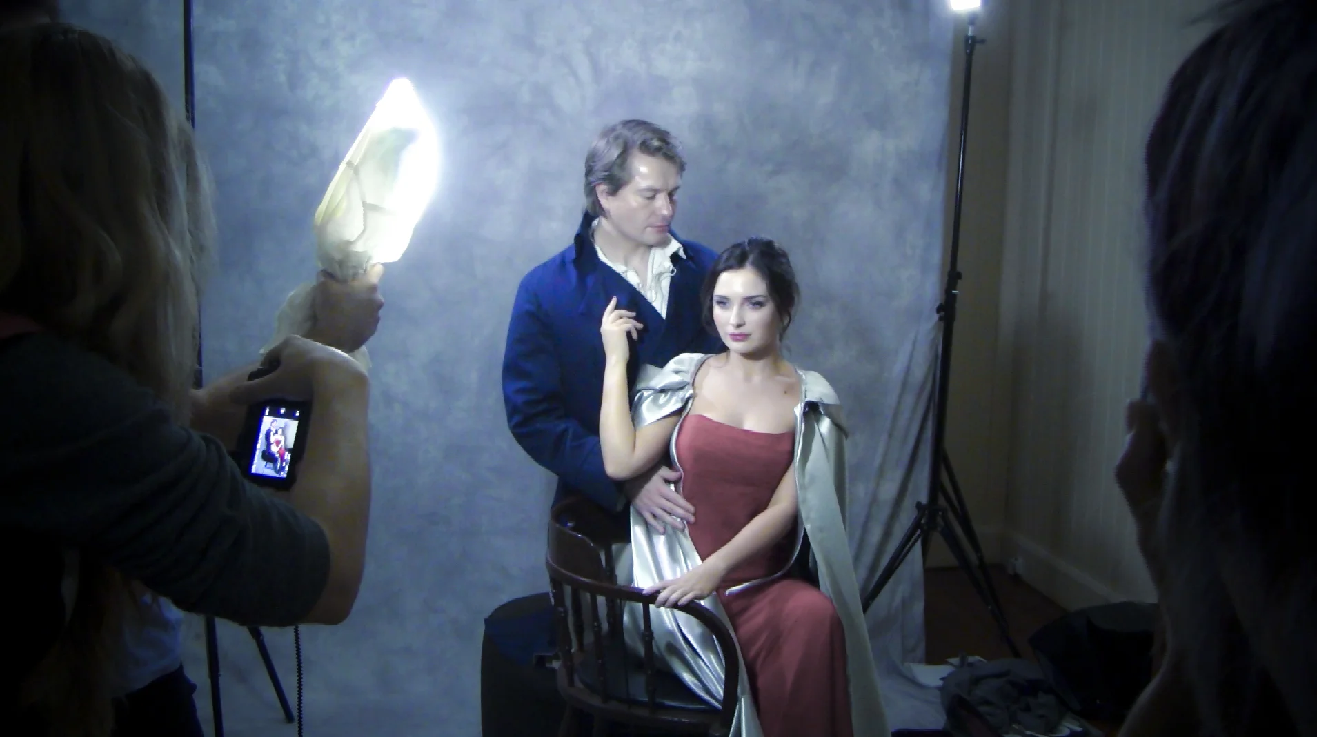A Do-it-yourself romance cover shoot