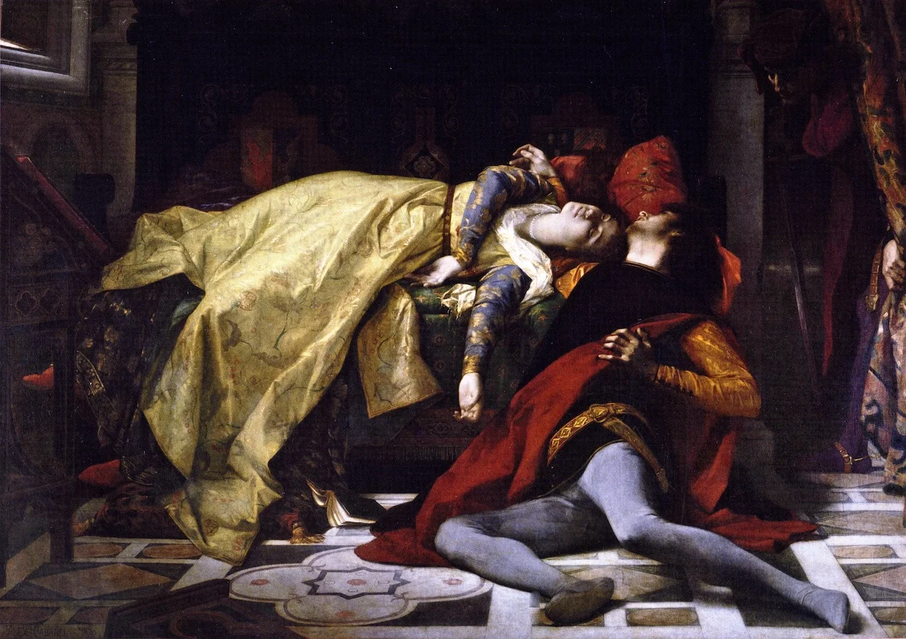 Paolo et Francesca by Alexandre Cabanel