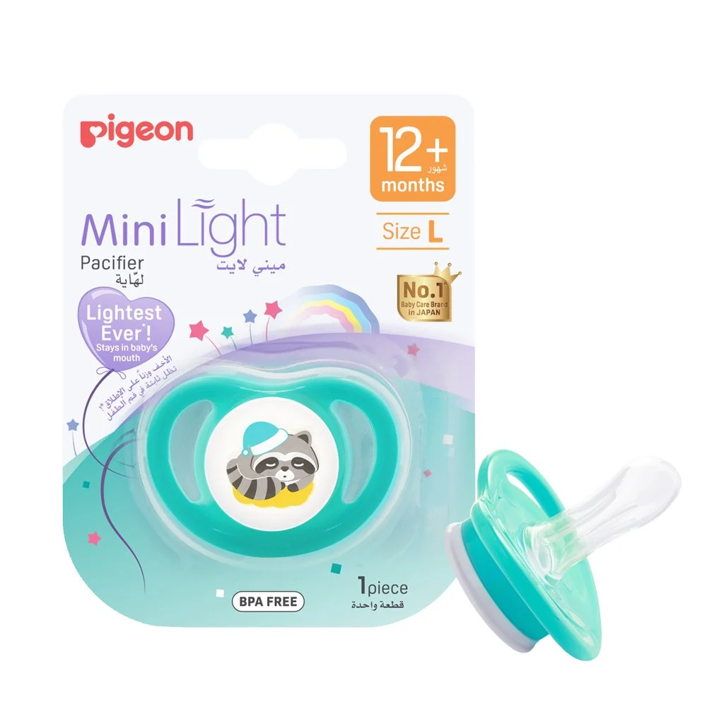 Pigeon Minilight Pacifier Single L Pink Girl