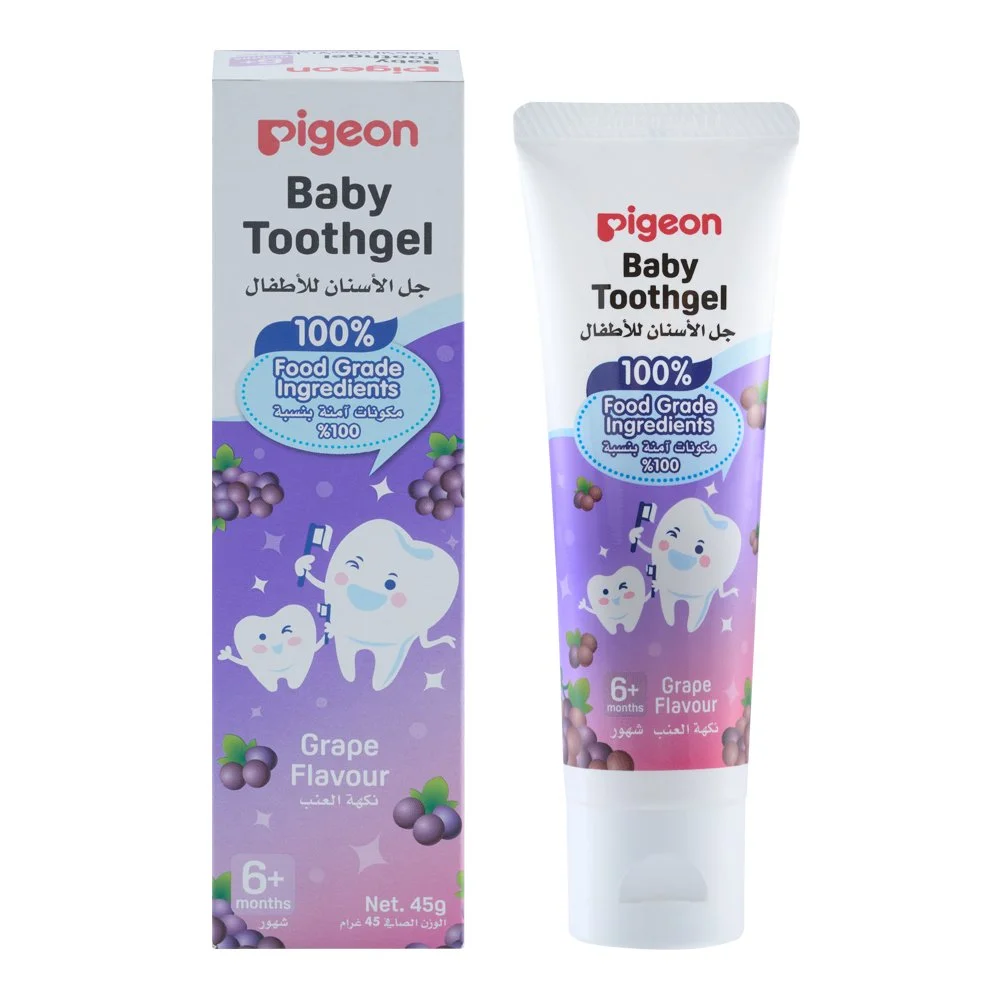 Pigeon Baby Tooth Gel 45g (Grape) 1+1 Free