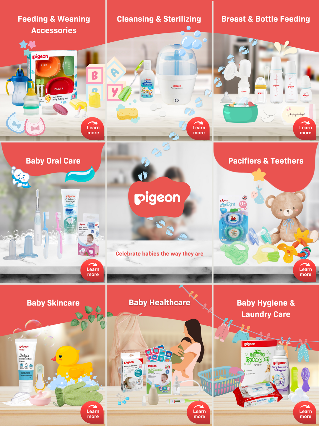 Pigeonbahrain Instagram Feed 3x3 Grid