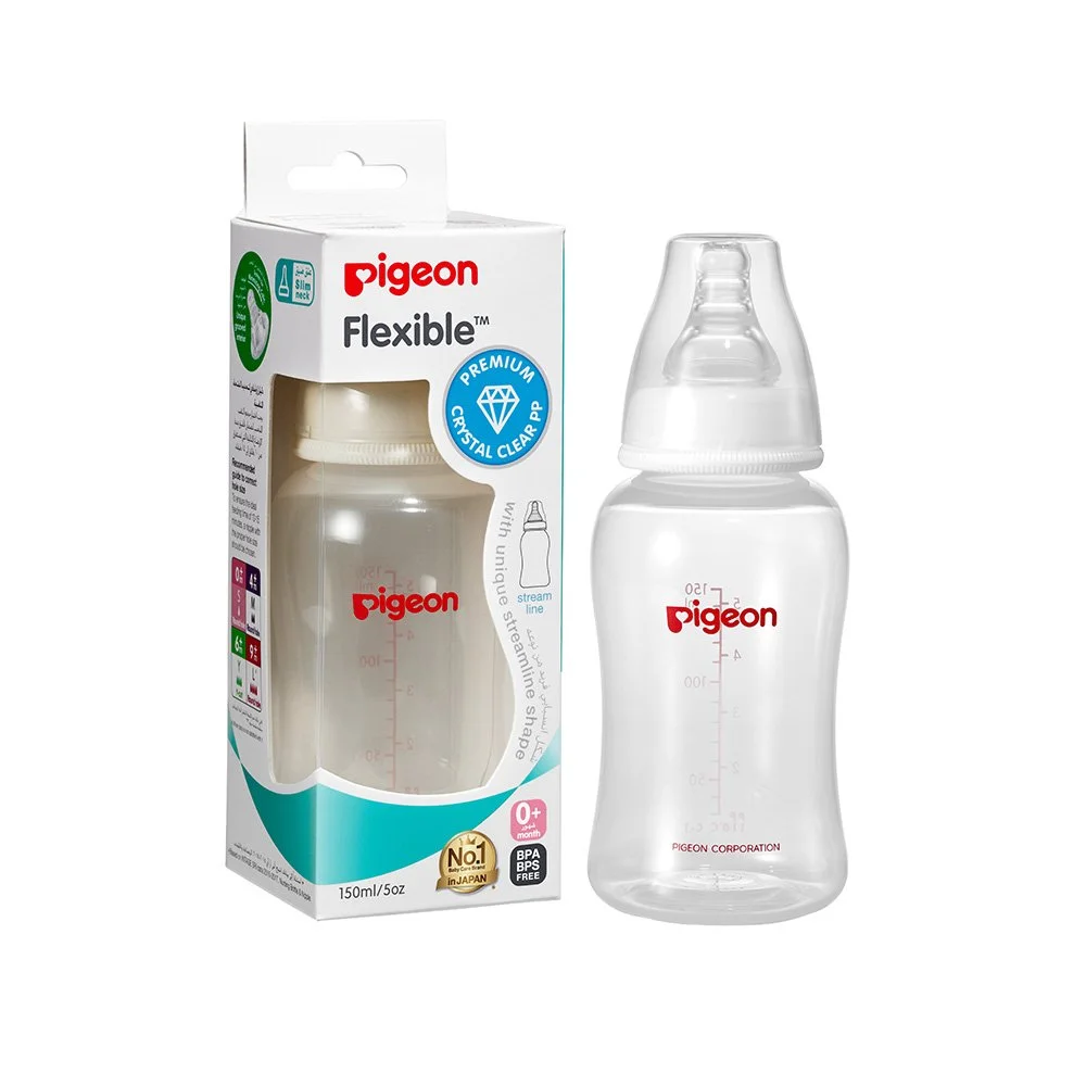 Pigeon Streamline Slim Neck PP Bottle 150 ml