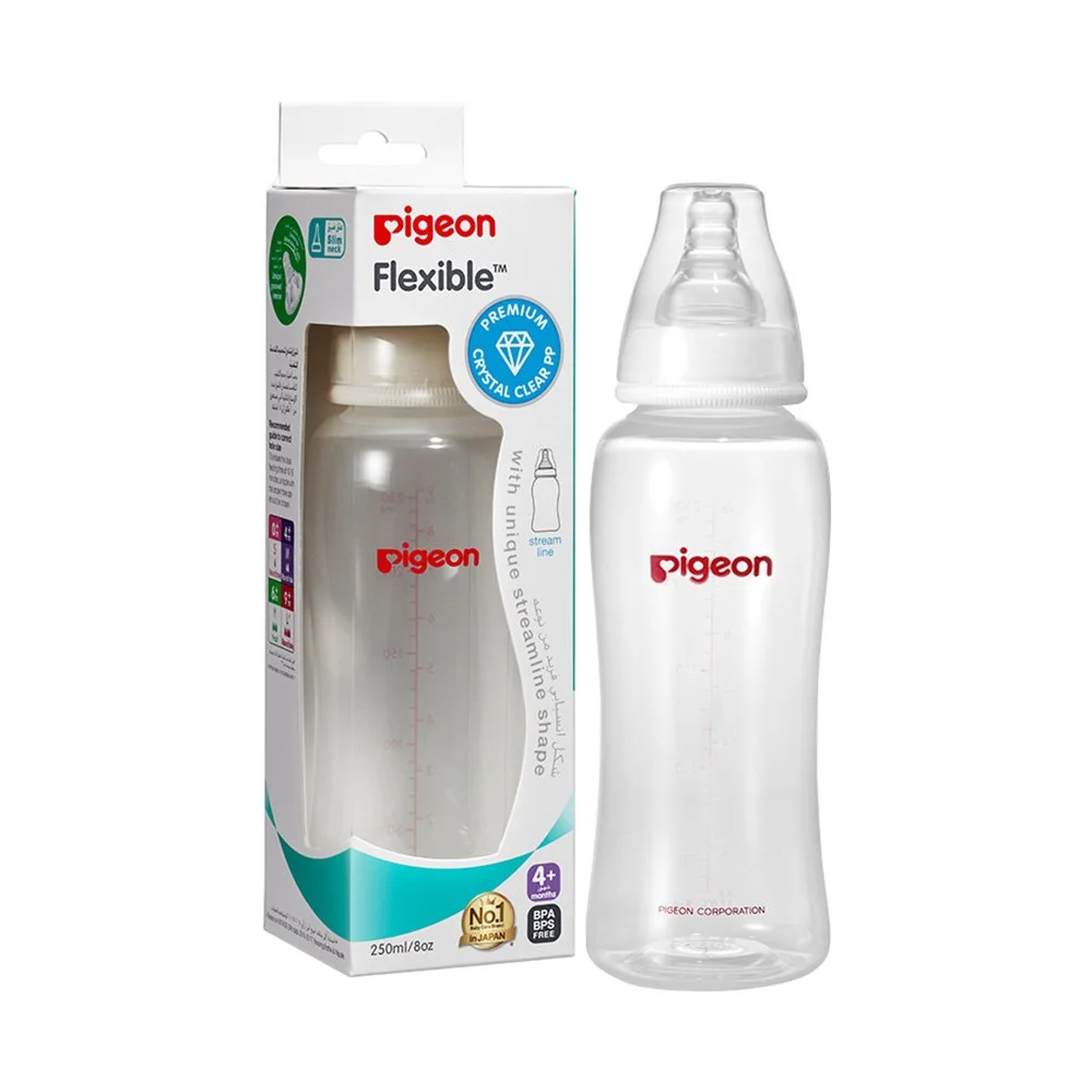 Pigeon Streamline Slim Neck PP Bottle 250 ml
