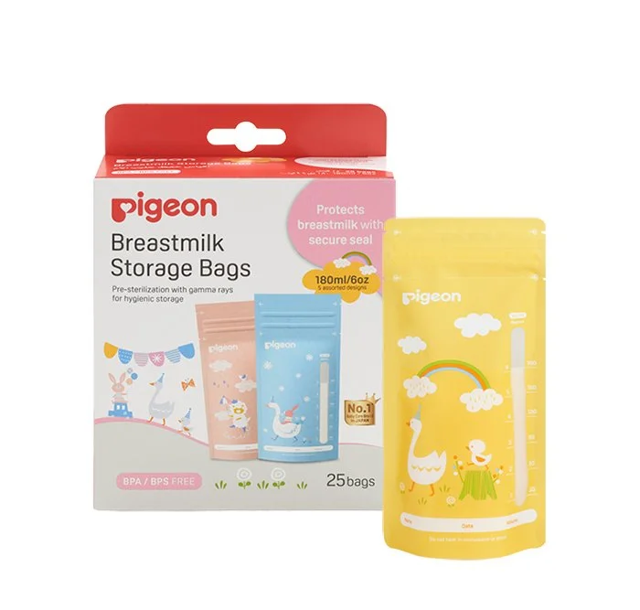 Pigeon Breast Milk Storage Bag 180 ml 25 Pcs