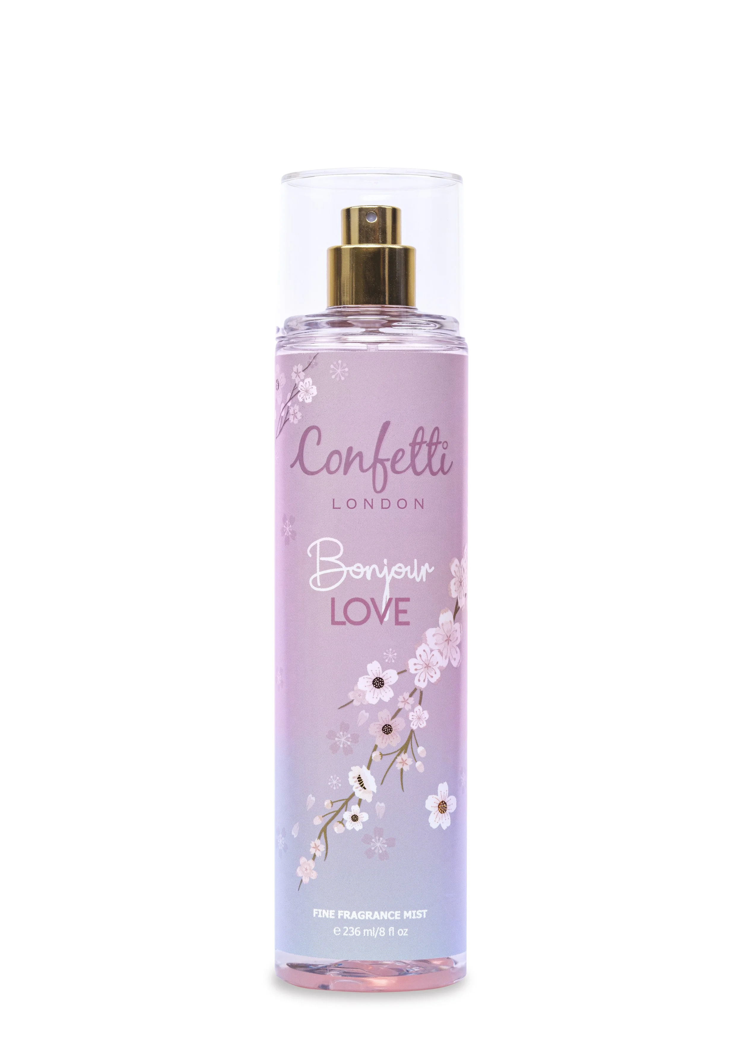 Confetti London Fine Fragrance Mist - Bonjour Love