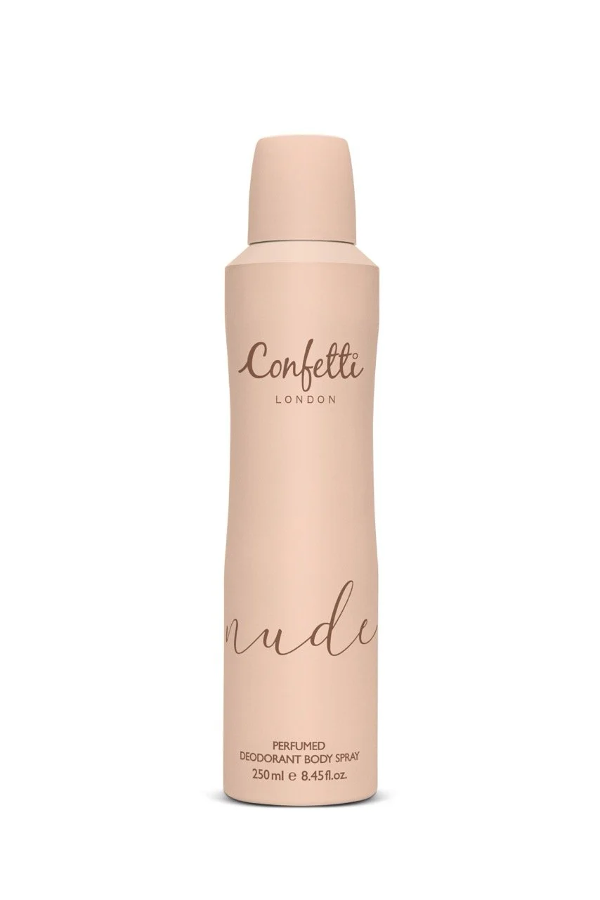 Confetti london Pastel Collection Perfumed Body Spray - Nude