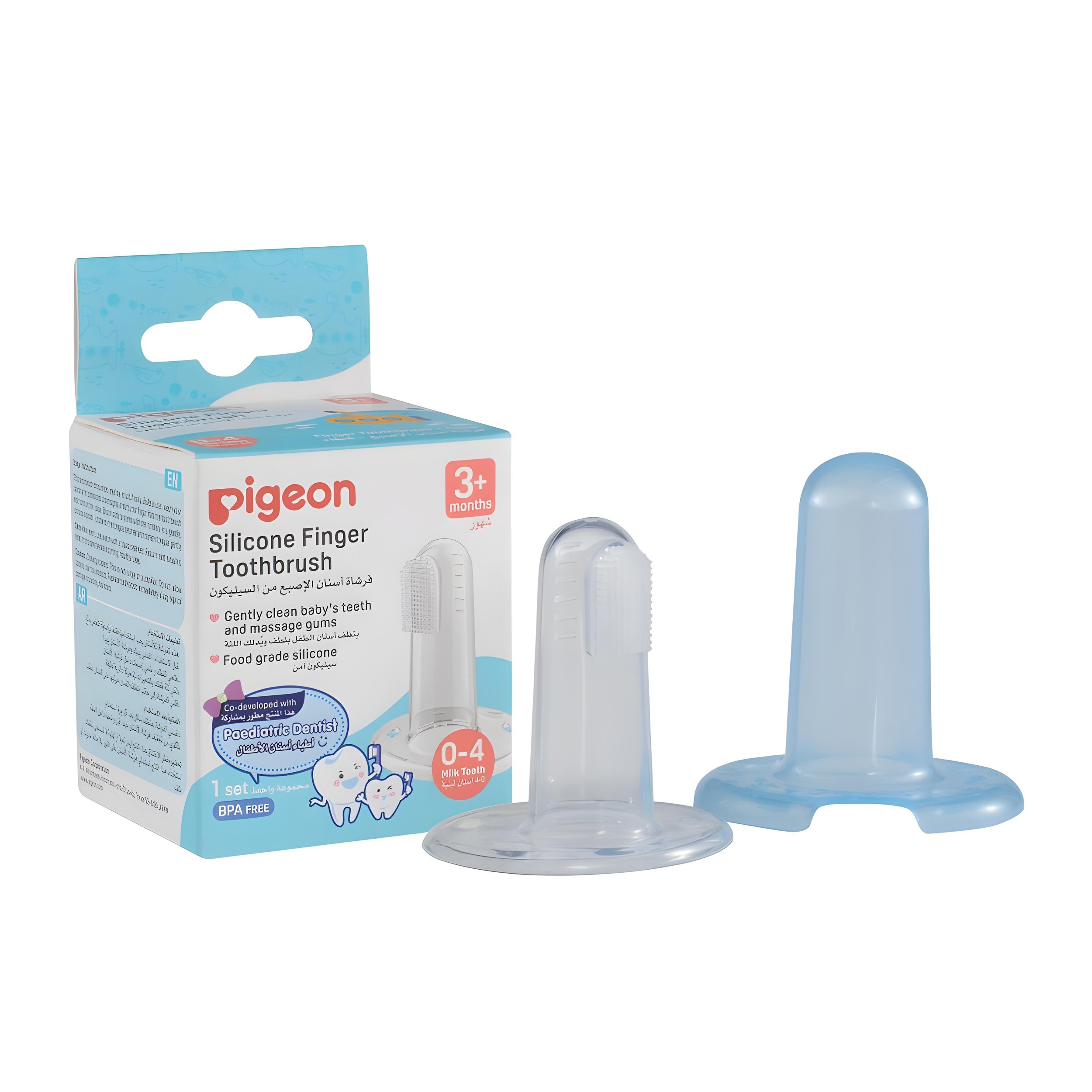 Pigeon Silicone Finger Toothbrush 3+ Months