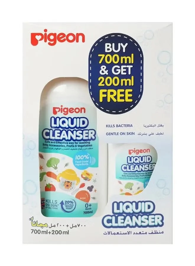 Pigeon Liquid Cleanser 700 ml + 200 ml Free