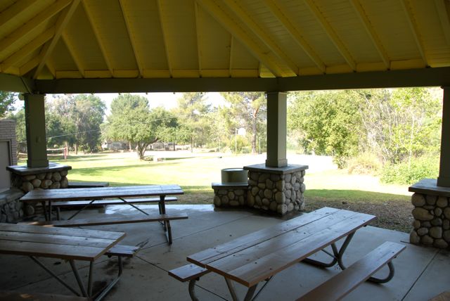 Gazebo @ Picnic Tables @ Angelus Mountain Center
