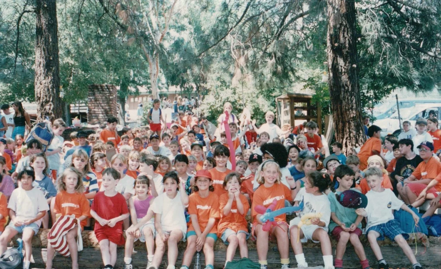 Campfire at Summerkids in the mid-1990s.