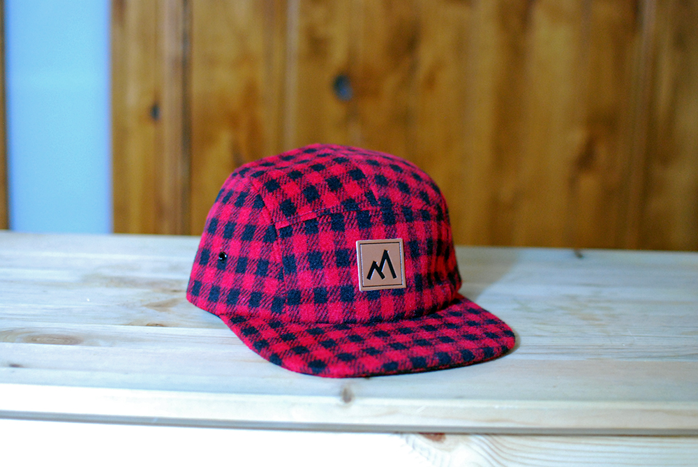 Premium Flannel Camp Hat - Red