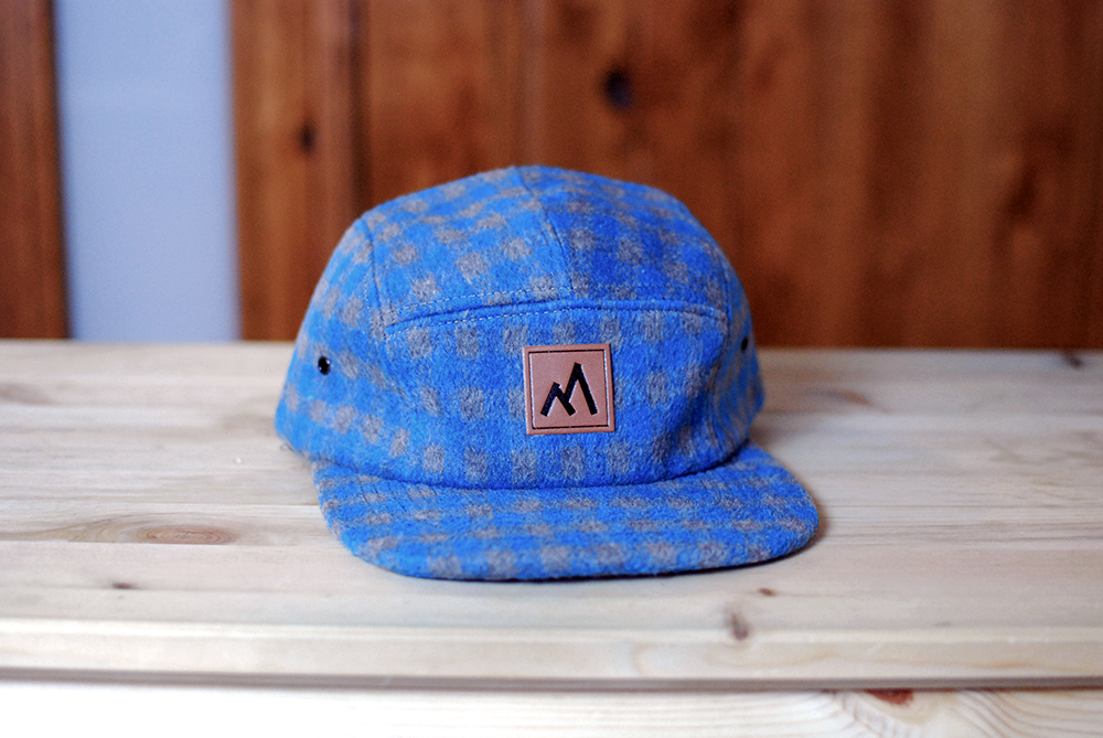 Premium Flannel Camp Hat - Blue