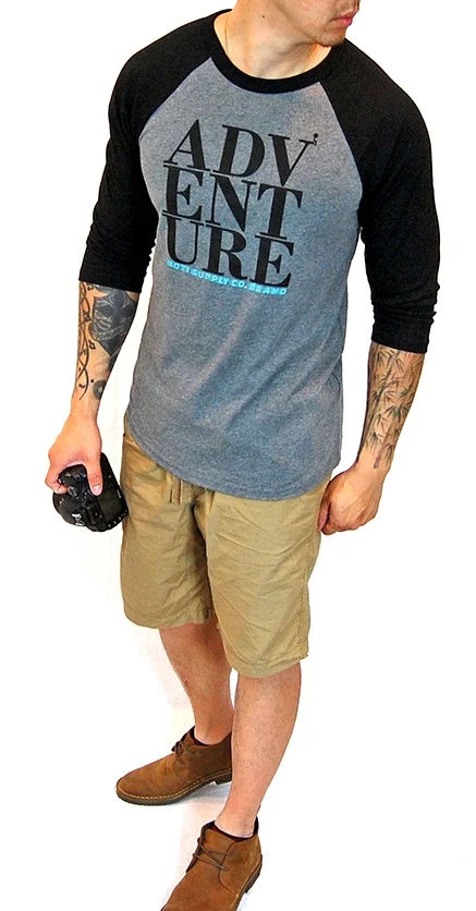 Adventure Baseball Tee